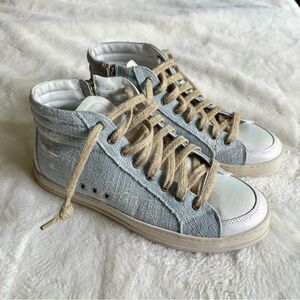 P448 Skate High Top Denim Sneaker Women’s Size 40